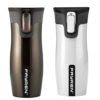 BPA Free leak spill proof thermos metal double wall stainless steel vacuum coffee travel flask 3