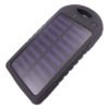 Water proof solar USB charger 4000MAh dual USB portable power bank with LED light 3