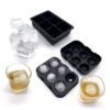BHD Wholesale Clear Jumbo Sphere Rubber Ice Ball Mold Custom Silicone Ice Cube Tray 3