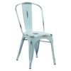 Modern Industrial Side Vintage Metal Table Dining Chair For Restaurant 3
