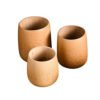 Wholesale Handmade Custom Logo FDA Carbonized Food Coating Eco Friendly Biodegradable Bamboo Cups 3