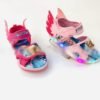 kids sandal with LED light Kids Beach Sandals New Summer Kids Led Glowing Sandals Girls Sport Casual Light Shoes 3