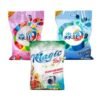 1000g Polvo detergente para ropa a granel Precio barato Polvo de lavado personalizable 3