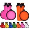 Wholesale Bowl Drinking Portable Pet Dog Water Bottle for Pet Dog 3