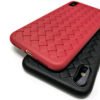 for iphone 11 soft tpu cases for iphone case x weave pattern cover for apple mobile phone cases for iphone xs max 3