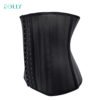 25 Steel Boned Girdles Corset Waist Trainer Plus Size Latex Body Shaper Colombian Waist Cincher Trainer 3