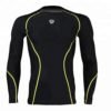 High Quality Compression Stretched Dry Fit Men Black Sports Wear Compression Wear 3