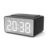 Wireless Charging Alarm Clock FM Radio Bluetooths Speaker with Microphone 3