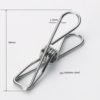 Factory price sale metal 316/304 stainless steel spring clip clothes peg sunning clip 3