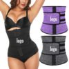 Adjustable Compression Adjustable Belt Women Workout Belly Control Women Neoprene Waist Trainer Private Label 3