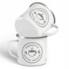 Wholesale custom logo printed bulk sublimation stainless steel coffee enamel mug 3