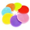 4 Pack Silicone Dish Scrubber, Antibacterial Dishwashing Sponge, Silicone Brush for Cleaning Dishes 3