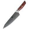 8.5 inch Damascus steel kitchen chef knife 3