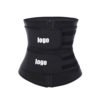 Feelingril Latest Design Private Label Neoprene Double Belt Firm Control Training Zipper Women Slim Waist Trainer Corset 3