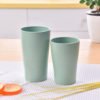 New Style Biodegradable wheat straw water cup for office and bar 3