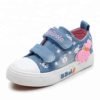 High quality denim cotton fabric canvas shoes kids footwear wholesale 3