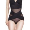 Hot wholesale mature women seamless slimming high waist panty Slimming Body Shaper High Waist Butt Lift Panties 3