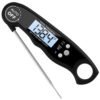 Waterproof Instant to Read Digital Backlit Display Pin Cooking Meat Folding BBQ Thermometer 3