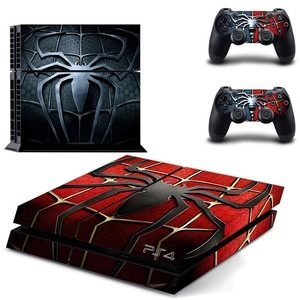 Spiderman For PS4 Vinyl Skin For Sony Playstation 4 Controle Console Cover Sticker And 2 Controller Gamepad Manttee Decal
