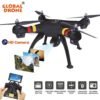 Global Drone X188 GPS Drone 2.4 Ghz Long Range RTF RC Quadcopter Drone with 5.8G FPV HD Camera Auto Return VS Syma X8C GW180 3