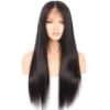 Qingdao raw wholesale 100% virgin brazilian human hair relaxed yaki straight full lace wig vendor 3