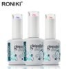 RONIKI Global Fashion Wholesale Organic Cheap Color Soak Off Uv Gel Nail Polish 3