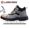 LARNMERN Men Safety Shoes Electrically Insulated Work Boots Stylish Hiking Boots Work Shoes Footwear 3