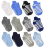 Anti-Slip Non Ankle Socks With Grips for Toddler Kids Boys Girls baby socks 3