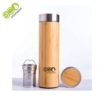 Bamboo travel Thermos Cup Stainless Steel Bottles for water mug coffee insulated keep warm tea stainless steel thermos flask 3