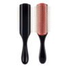 9-Row Easy Clean Nylon Bristles Removable Pad Gentle Hairbrush Hair Denman Cushion Brush 3