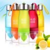 650ml H2O Lemon Juice Cup Fruit Water Bottle juicer filter fruit infuser water bottle 3