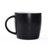 Stoneware Mug 16OZ Ceramic Black Coffee Mug Matte 3