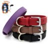 High quality popular China supplier dog accessories comfortable real leather safe walking luxury dog collar 3