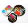 Carbon steel non-stick cake mold colorful bakeware set silicone spatula kids baking tools set 3