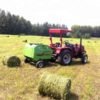 mini roll round hay baler 3