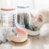 Wholesale Dropshipping New Design Automatic Pet Food and Water Feeder for Dogs Cats 3