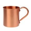 new 2020 420ml Pure Copper Mug Cup Moscow Mule Coffee mug 500ml Beer Drinking Cocktail Camping cup copper Drink Bar Beer Cup 3