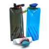 2020 new arrival outdoor reusable plastic BPA free 700ml collapsible foldable water bottle 3