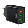 TOPK 3-Port 30W 3A Quick Charge B354Q Portable Mobile Phone USB Wall Charger 3