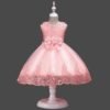 Baby Frock Embroidered Designs Flower girl party wear dress for Girls 3