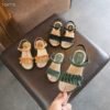2019 summer new Korean version of the girls sandals children's fashion princess shoes little girl open toe 3
