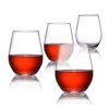 Reusable Champagne Drinking Glasses Use BPA Free Unbreakable Tritan 100% Plastic Durable Party Drinking Cups 3