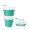 550ML food grade hot sales leak proof portable collapsible silicone cups wholesale reusable coffee mug 3