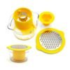 Best 3 in 1 Multi-Function stainless steel Corn Stripper of Multi-Tool Kitchen Gadget Set with measuring cup and grater 3
