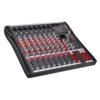Professional 8-channel audio DJ mixer with Bluetooth sound mixer audio karaoke phantom power 48V USB jack 3