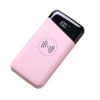 10000mah Wireless Power Bank Portable Wireless Charger Power Bank with LED Display qi wireless power bank for phone hot sale 3