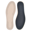 Comfortable custom Leather sweatabbsorb Latex flex insole For Shoes 3