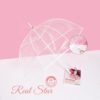 RST Rain Umbrella, Queen's umbrella,dome shape custom print logo promotion POE wedding clear umbrella 3