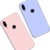 2019 LUXURY HIGHT QUALITY SUMMER CANDY COLOR SILICONE CASE PHONE BACK COVER FOR REDMI NOTE 7 3