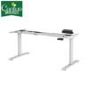 Adjustable Height Office Table Electric Pneumat Sit To Stand Desk With Motor 3